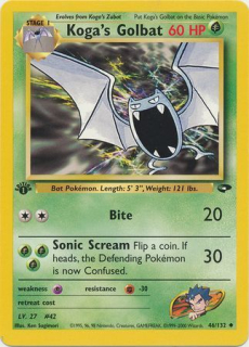 Koga´s Golbat (1st edition)