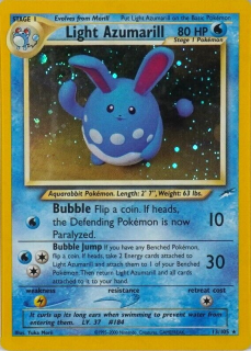 Light Azumarill (holo)