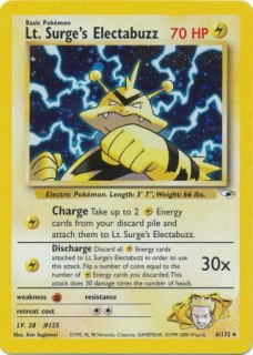 Lt´surge Electabuzz (holo)