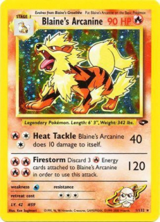 Blaine's Arcanine (Holo)