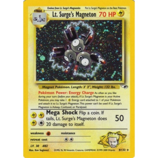 Lt. Surge's Magneton (Holo)