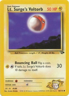 Lt. Surge's Voltorb (Bouncing Ball)