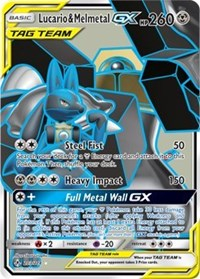 Lucario & Melmetal GX (FA)