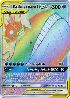 Magikarp Wailord GX (rainbow)