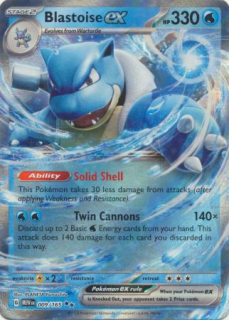 Blastoise ex (151)