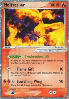 Moltres ex (holo)