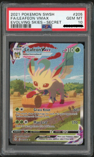 Leafeon Vmax (PSA 10)