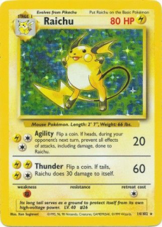 Raichu BS (Holo)