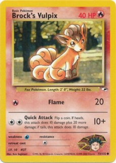Brock´s vulpix