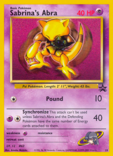 Sabrina's Abra (WP 19)