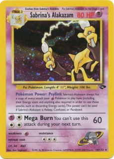 Sabrina's Alakazam (Holo)