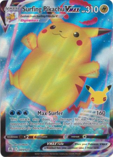 Surfing Pikachu Vmax