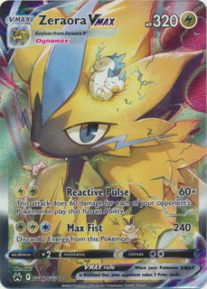 Zeraora Vmax (trainer gallery)