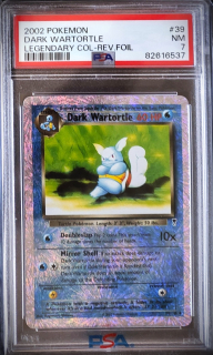 Dark Wartortle Reverse holo (PSA 7)