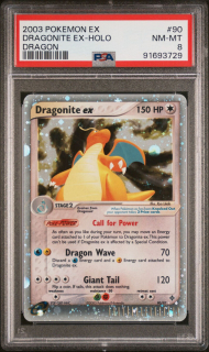 Dragonite EX Holo (PSA 8)