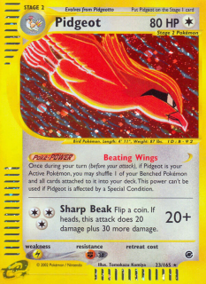 Pidgeot EX 23 (holo)