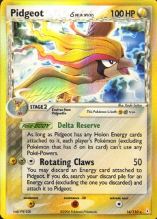 Pidgeot δ Delta Species