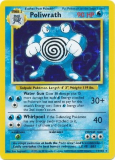 Poliwrath Base Set Holo