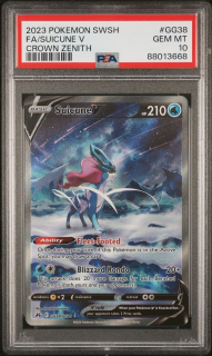 PSA 10 Suicune CRZ