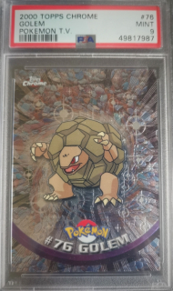 PSA 9 Golem Topps Chrome