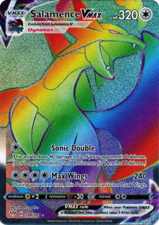 Salamence Vmax (rainbow)