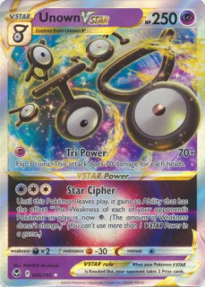 Unown Vstar