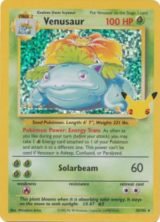 Venusaur Holo (Celebration)
