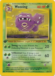 Weezing (1st edition)