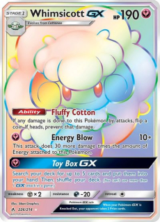 Whimsicott GX (Rainbow)
