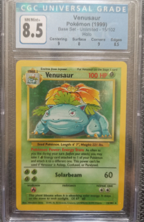 CGC 8,5 Venusaur BS