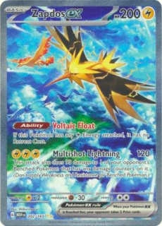 Zapdos EX (AFA)