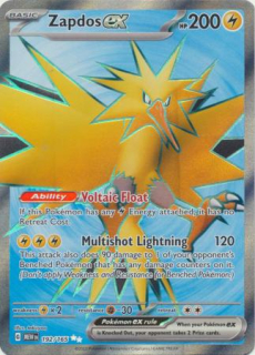 Zapdos EX (FA)