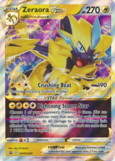 Zeraora Vstar